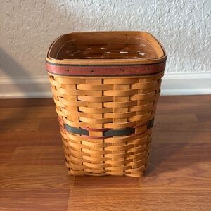 Longaberger trash basket